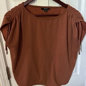 Alfani Sleeveless Brown Women's Casual Top Size PM EUC